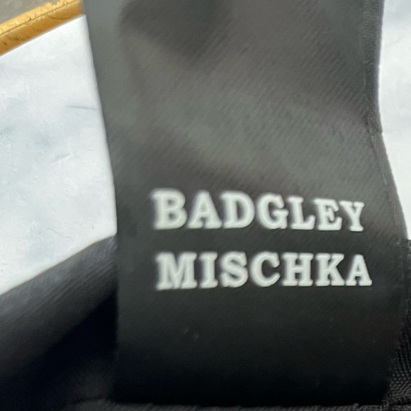 Badgley Mischka Leopard and Black Satchel - Picture 8 of 10